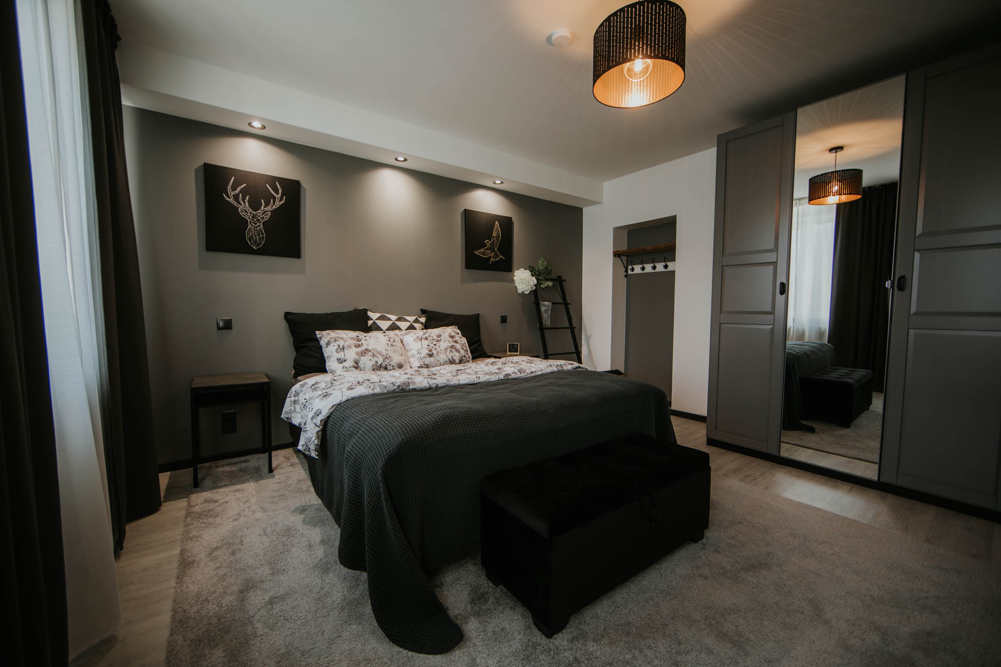 Guest apartment bedroom
